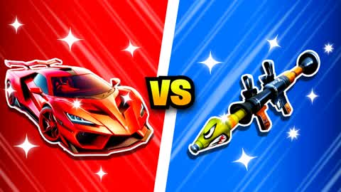 CARS VS ROCKETS🔴🔵