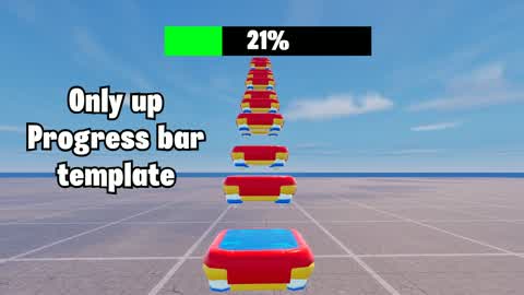 Only Up Height progress bar (Template)