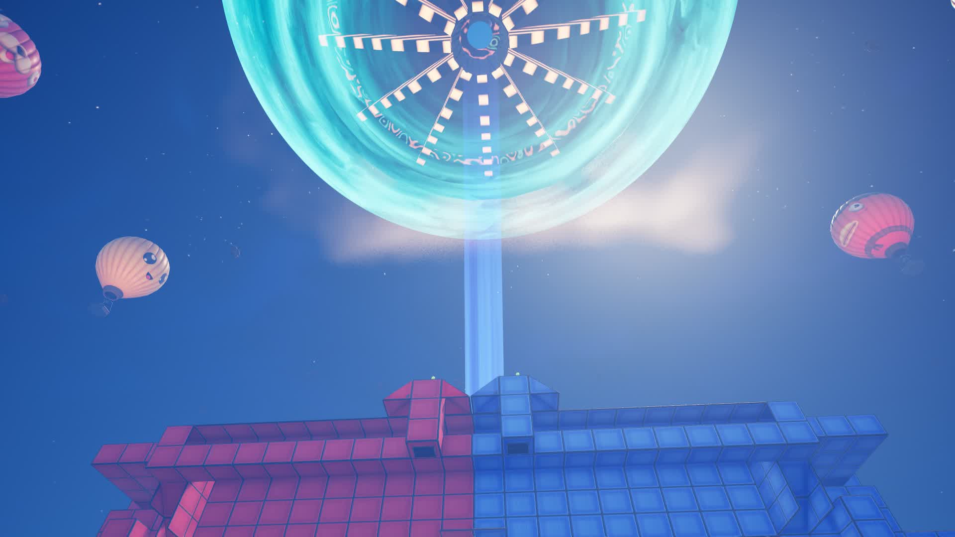 RED VS BLUE / UFO LAUNCHPAD