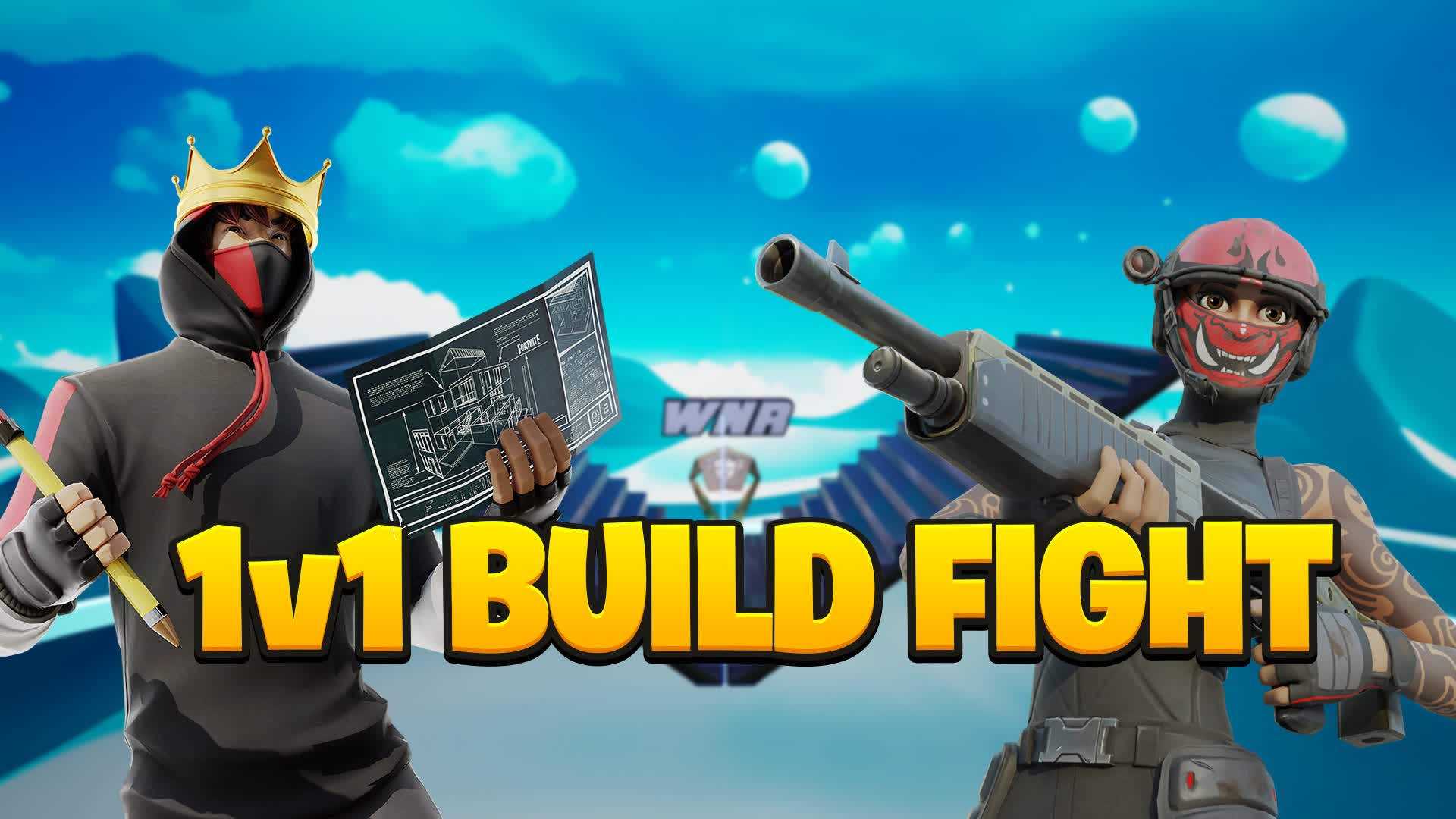 1V1 BUILD FIGHTS📝 - STAYMELLO
