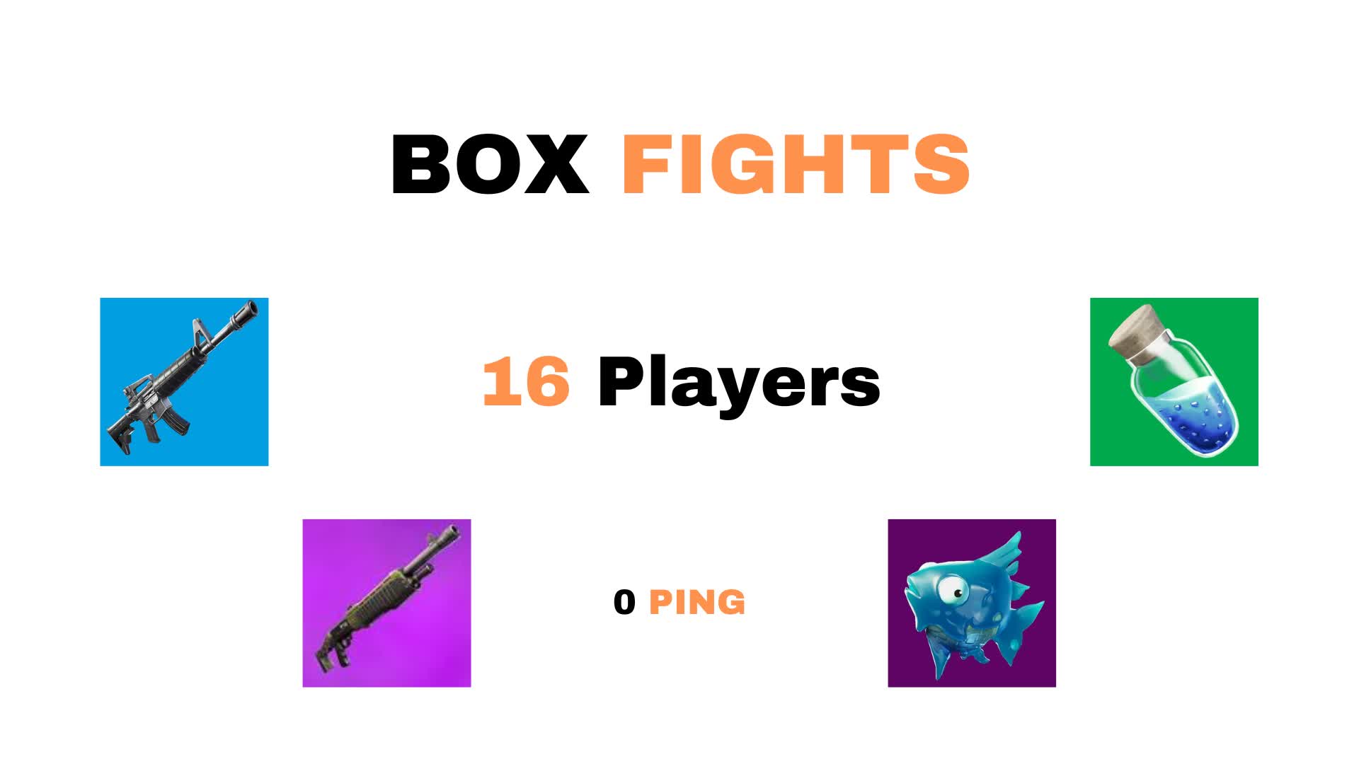 BOX FIGHT ALL 16 PLAYERS