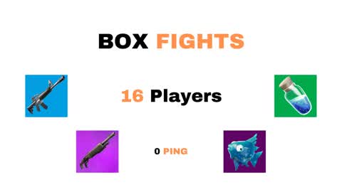 BOX FIGHT ALL 16 PLAYERS