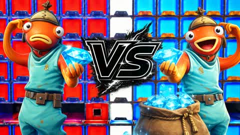 🔴🔵 Diamond Wars 💎 Red vs Blue ⚔️