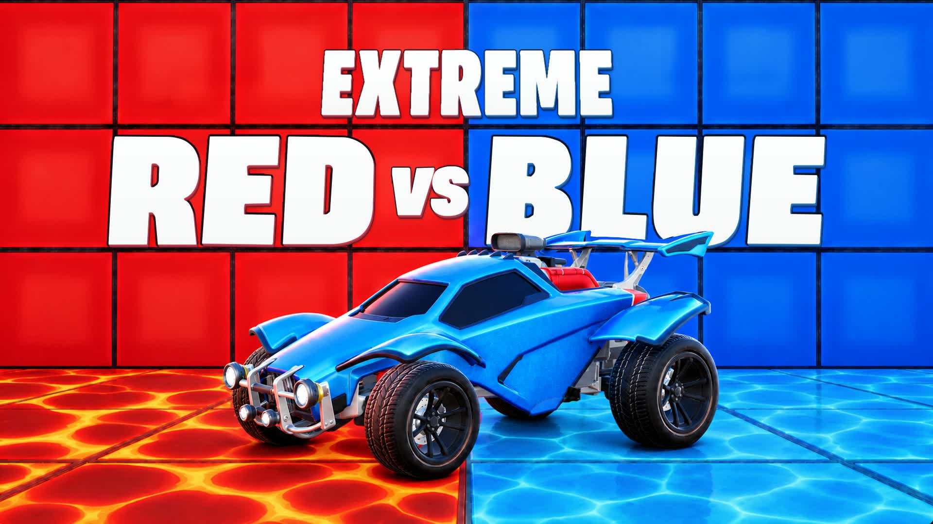 EXTREME RED VS BLUE 🔴🔵