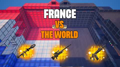 FRANCE VS THE WORLD (🔴RED VS BLUE🔵)