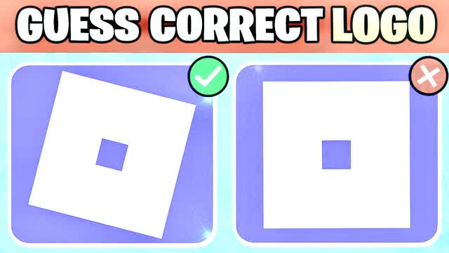 GUESS LOGO 🔎 PARKOUR EASY OBBY MINIGAME