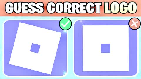 GUESS LOGO 🔎 PARKOUR EASY OBBY MINIGAME