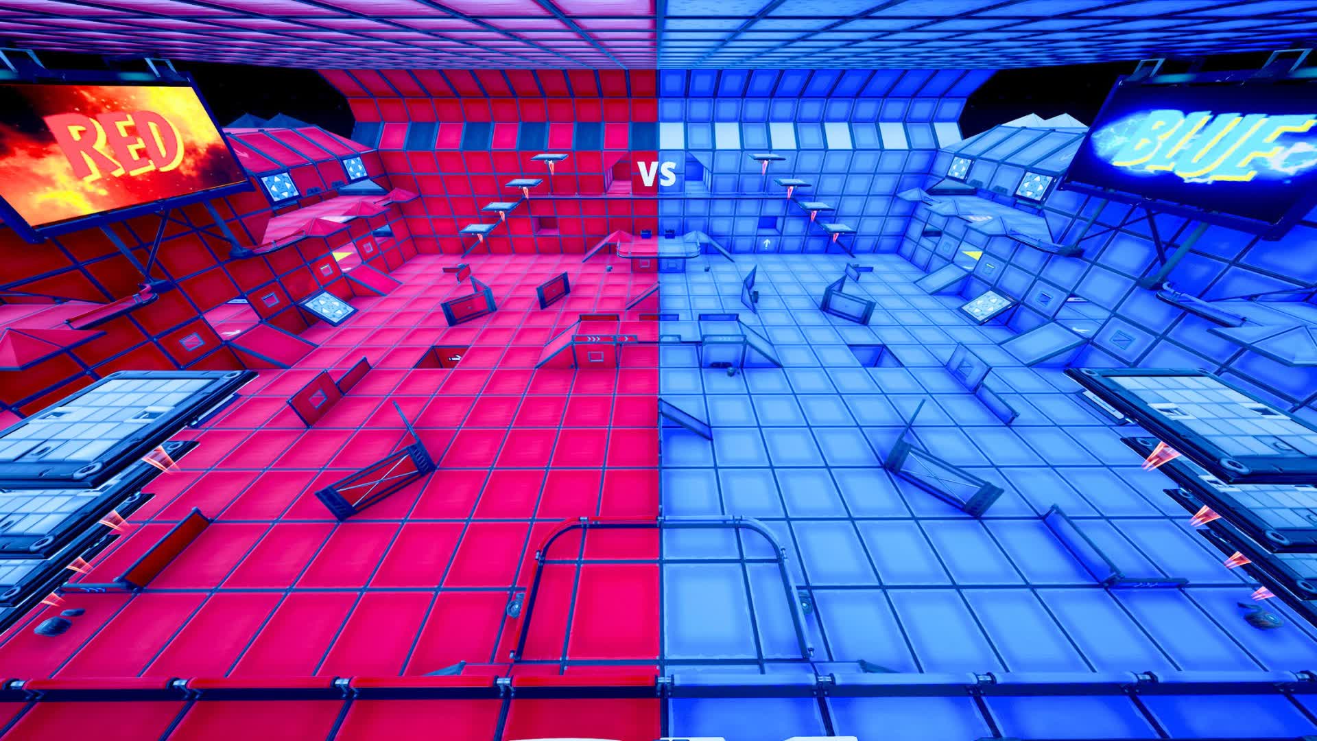 SPACE  RED VS BLUE 🔴🔵