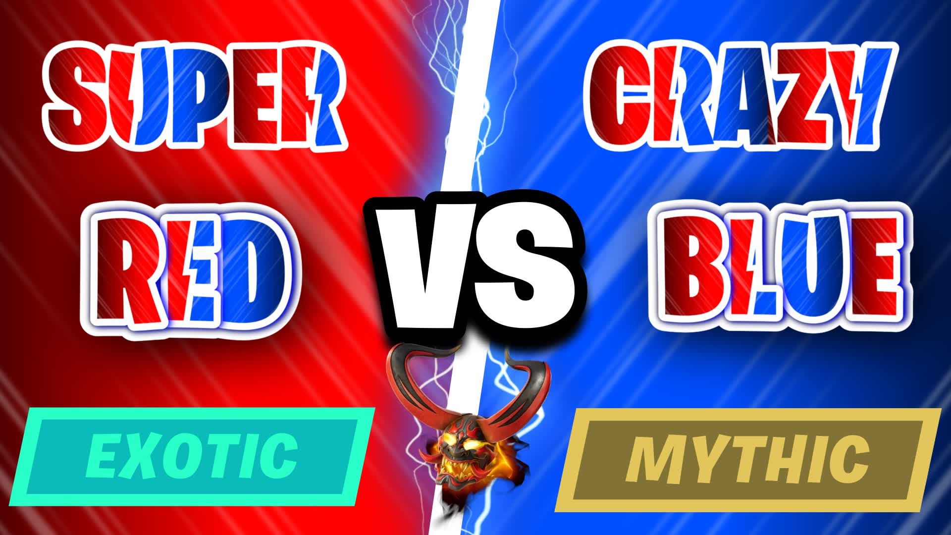 SUPER CRAZY RED VS BLUE🔴🔵 8488-0152-8152 by lk_lunari - Fortnite ...