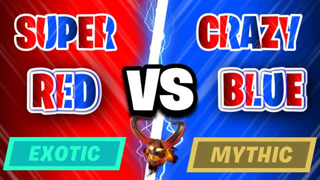 SUPER CRAZY RED VS BLUE🔴🔵