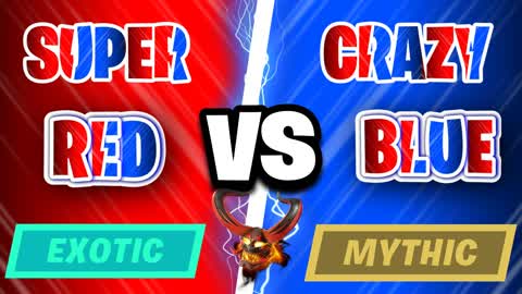 SUPER CRAZY RED VS BLUE🔴🔵