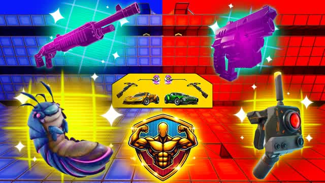 Crazy Red VS Blue đŽđ” Super Power đȘ
