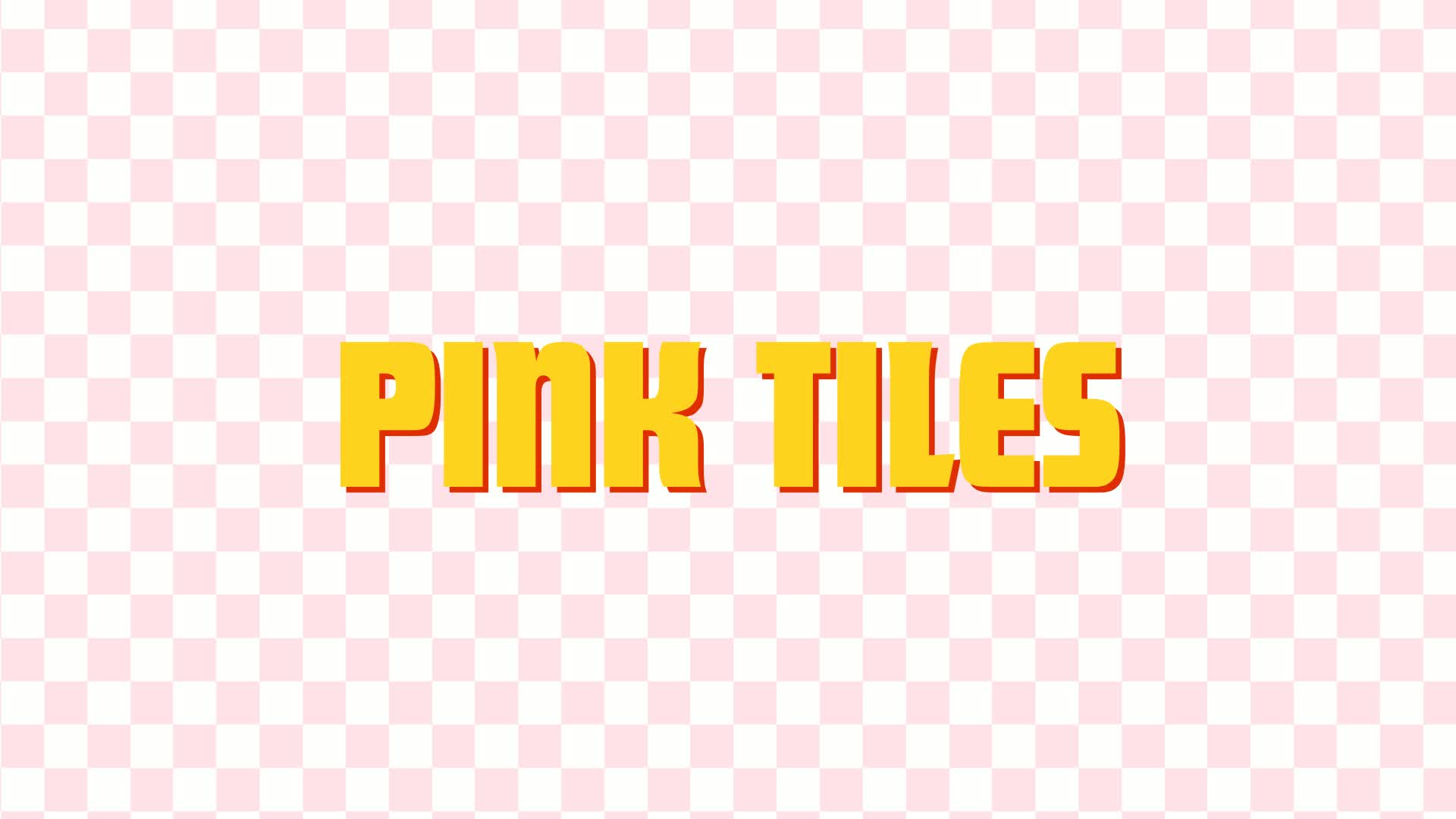 Pink Tiles