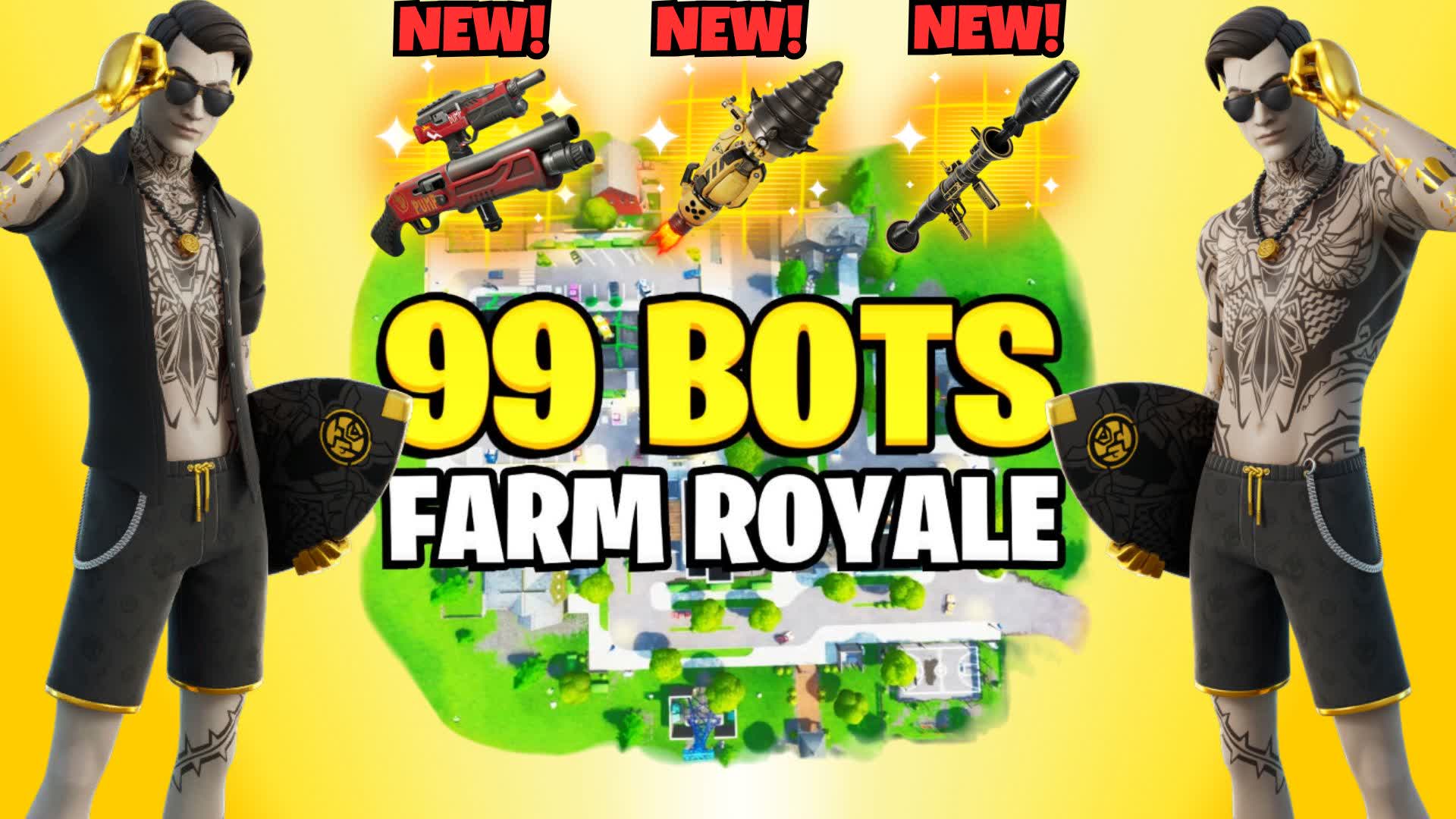 TMNT ✨ 99 BOTS ROYALE EVERY GUNS (CARS)