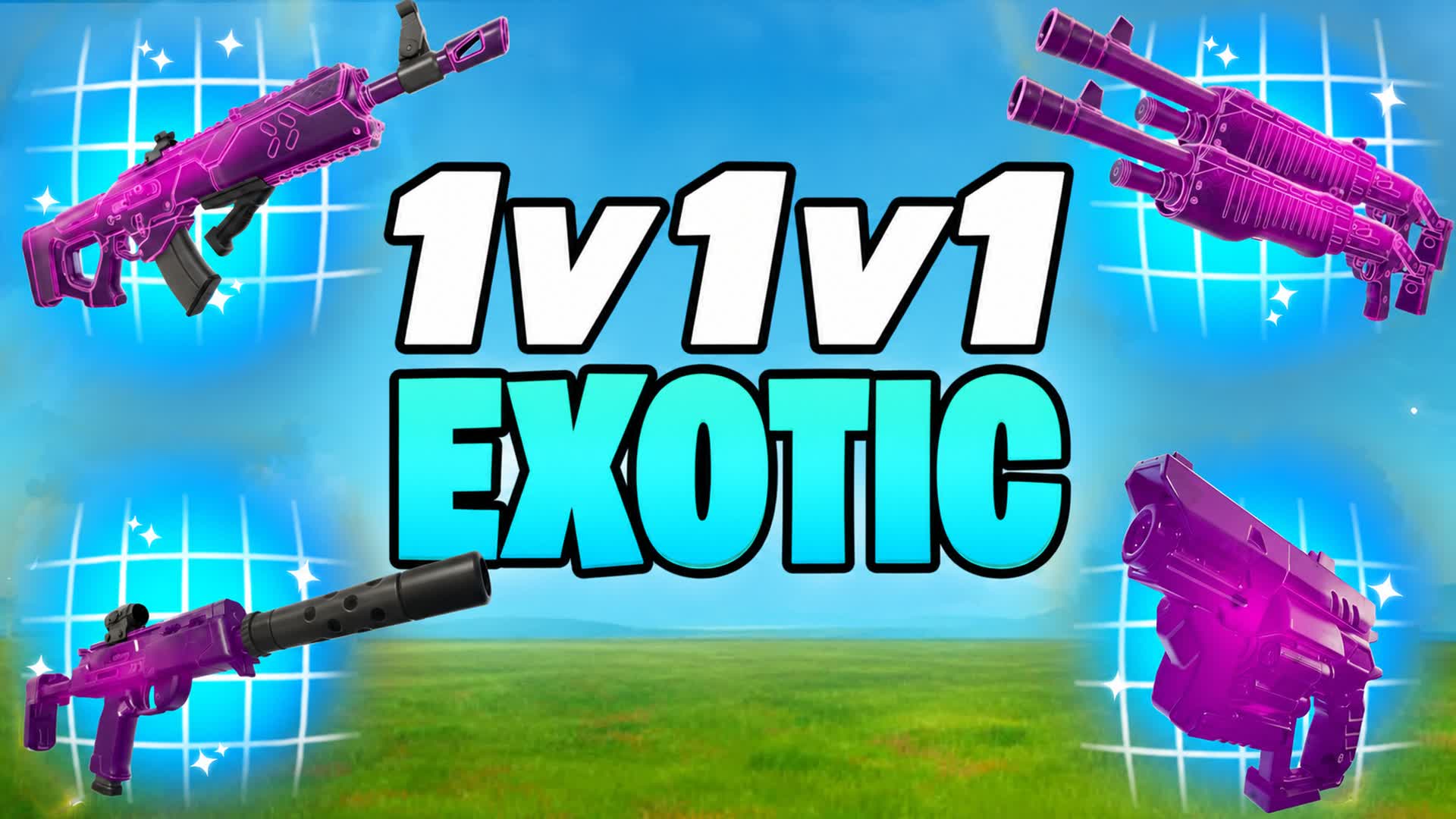 1v1v1 EXOTIC PVP 1v2 1v1v1v1 FFA HERO - Fortnite island 2727-0624-8618 by Vortex_Creations