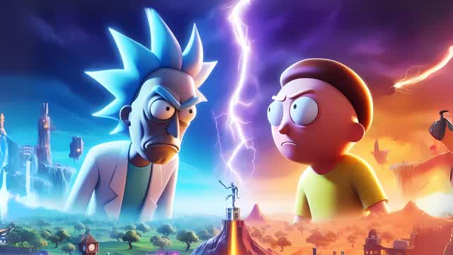 Rick Vs Morty 1v1