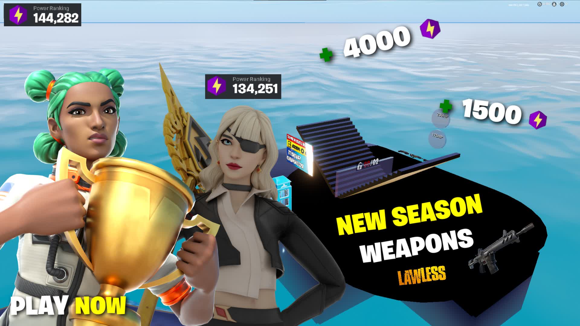 1V1 NEW WEAPONS🔥PRO MAP GAIN 10'000PR⚔️