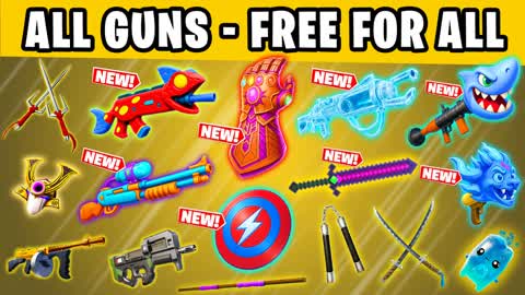 TMNT ⭐ALL GUNS - FREE FOR ALL (CAR)