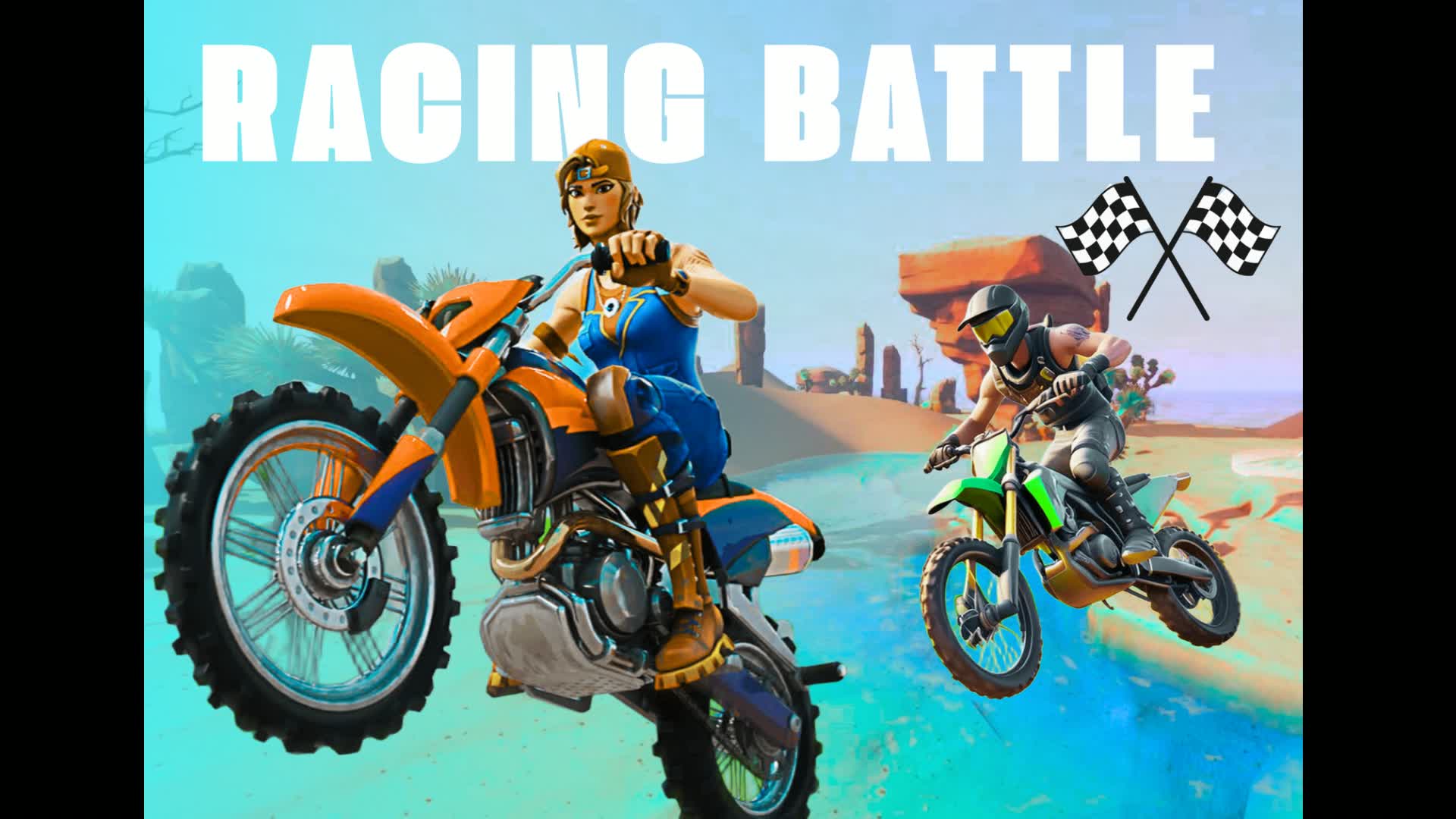 Racing Battle — Fortnite island 4804-1364-4006 by jessram95