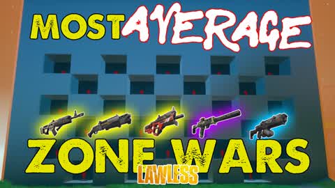 Most Average Zone Wars