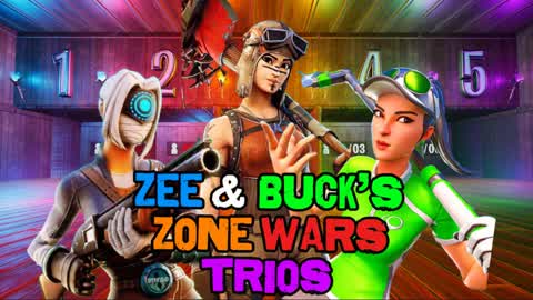 💙💚 Zee & Buck's Zone Wars - Trios 🌀