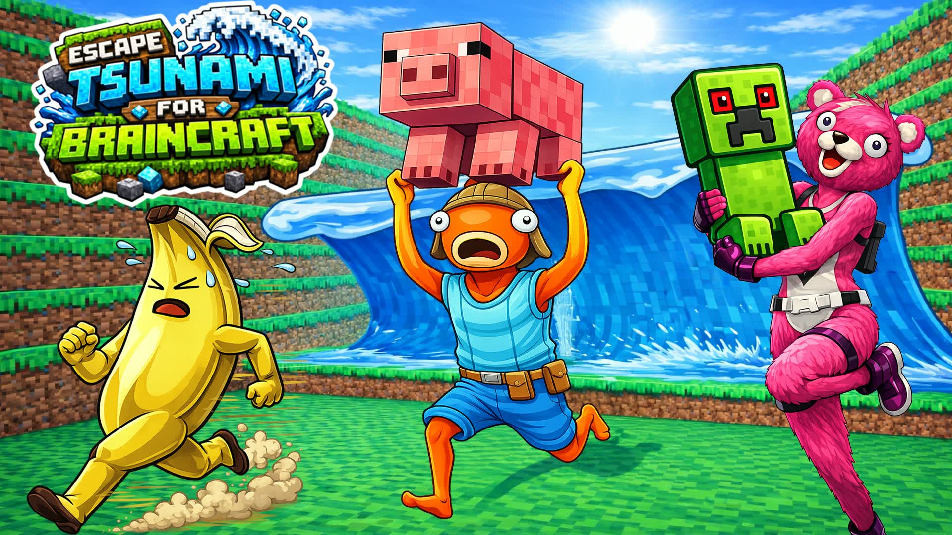 ESCAPE TSUNAMI FOR THE BRAINCRAFT