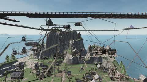 Wolf Zipline Coin Quest DucksDogsDragons