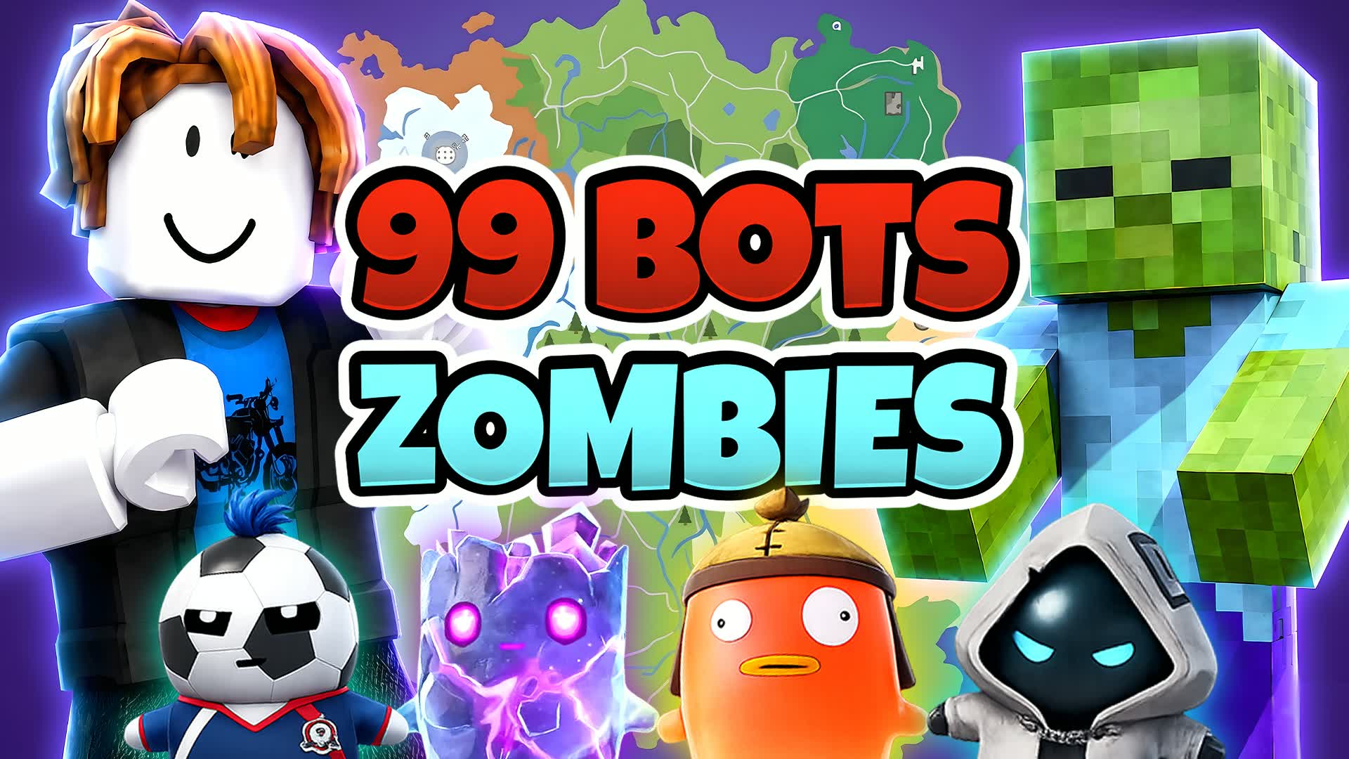 99 BOTS ZOMBIES SURVIVAL BRAINROTS