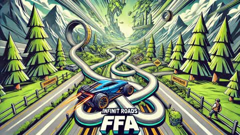 🏎️🏁 INFINIT ROADS FFA طرق لا نهائية