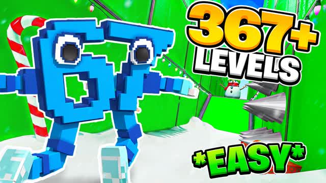 ❄️ BRAINROT WINTER PARKOUR 367+