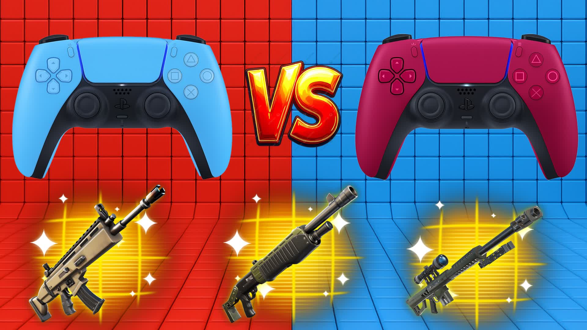 🔴INFERNO RED VS 🔵WATER BLUE By SkyX