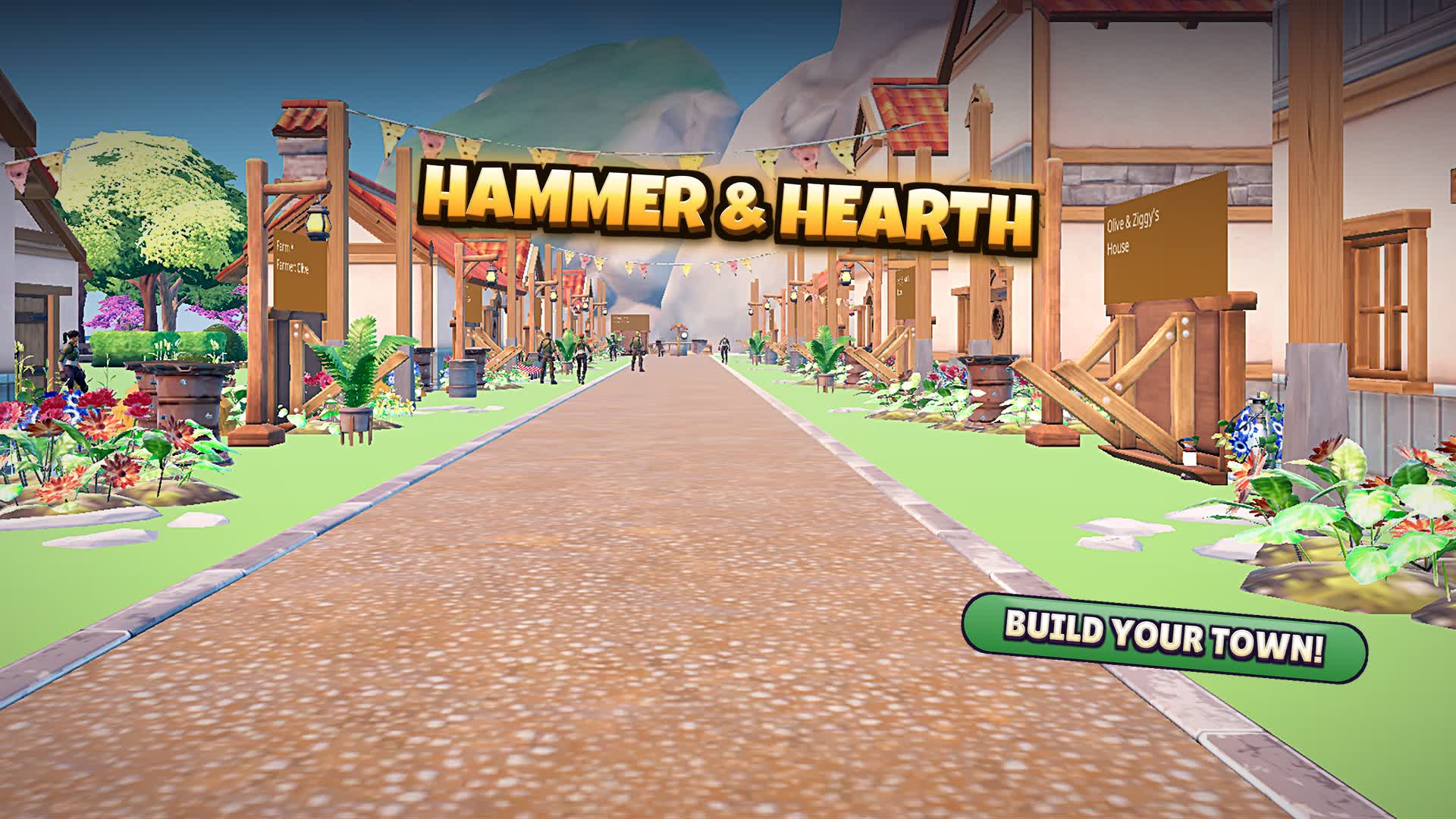 Hammer & Hearth: 快適タウンビルダー