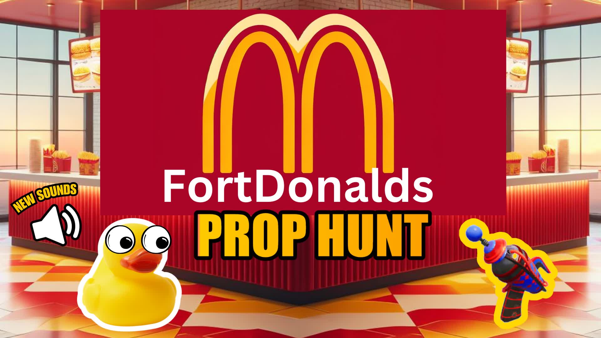 FORTDONALDS PROP HUNT🍟
