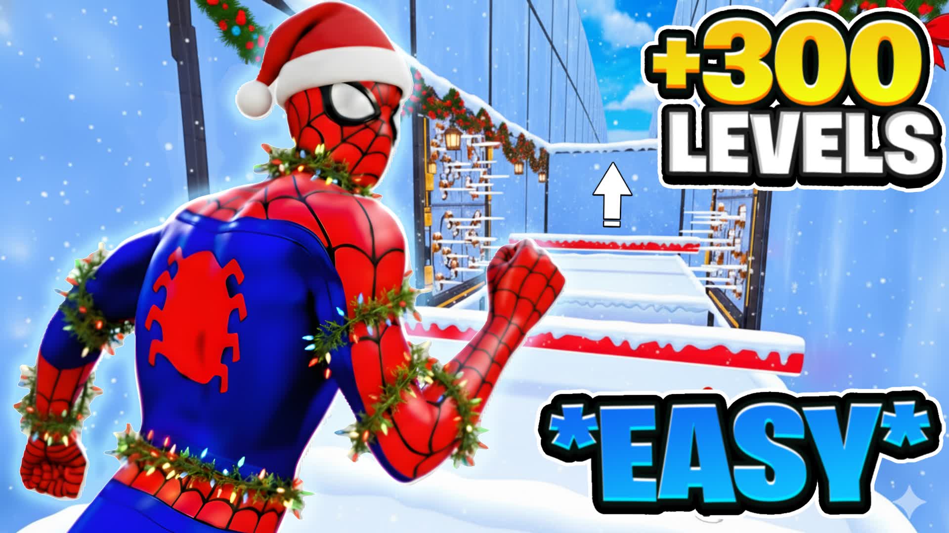 WINTER PARKOUR 300 LEVELS ⭐️