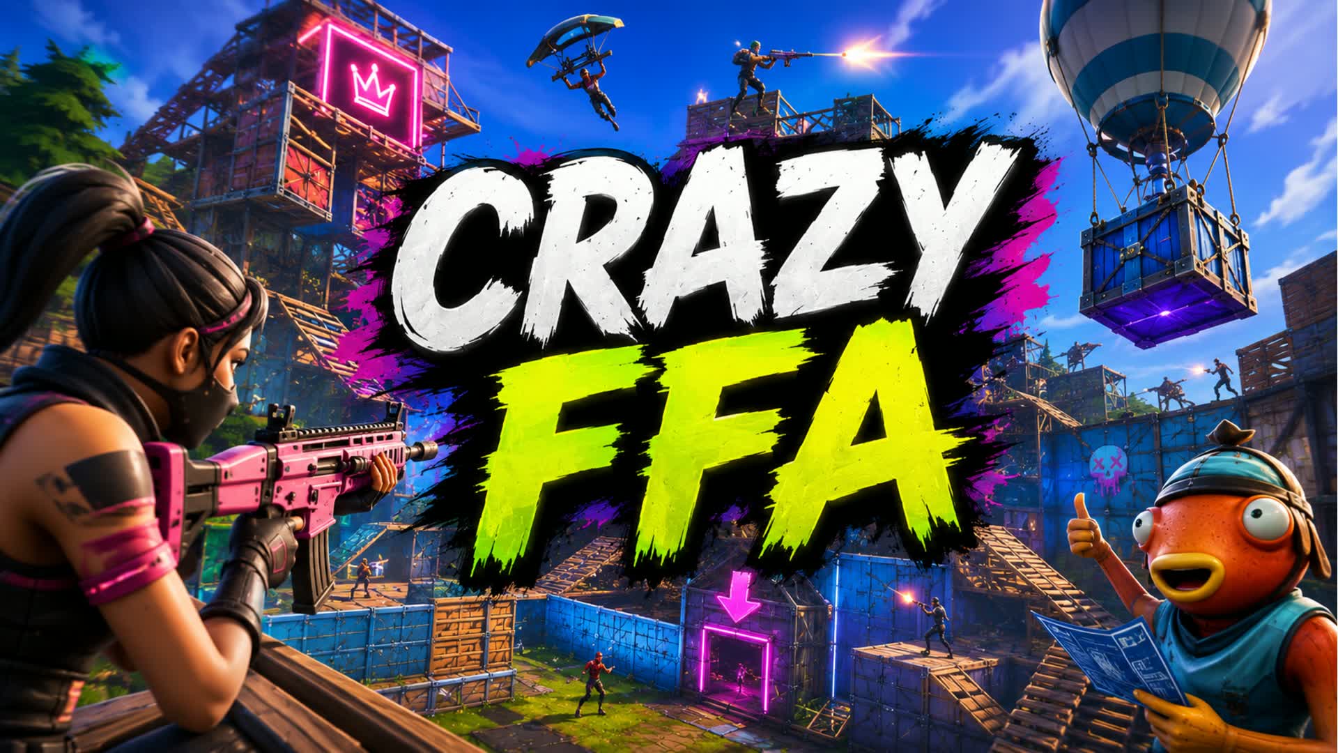 Crazy 1v1 FFA