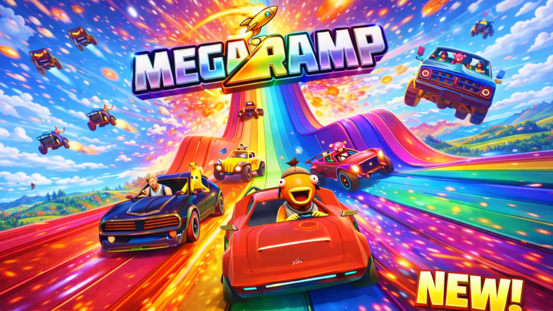 ⭐CRAZY MEGA RAMP⭐ (IMPOSSIBLE)