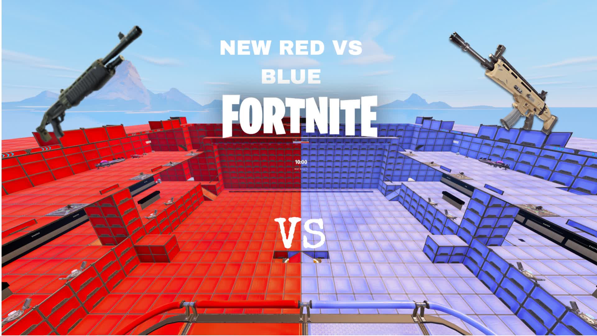 NEW  RED VS BLUE