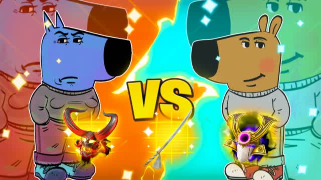 CHILL GUY RED VS BLUE ⭐