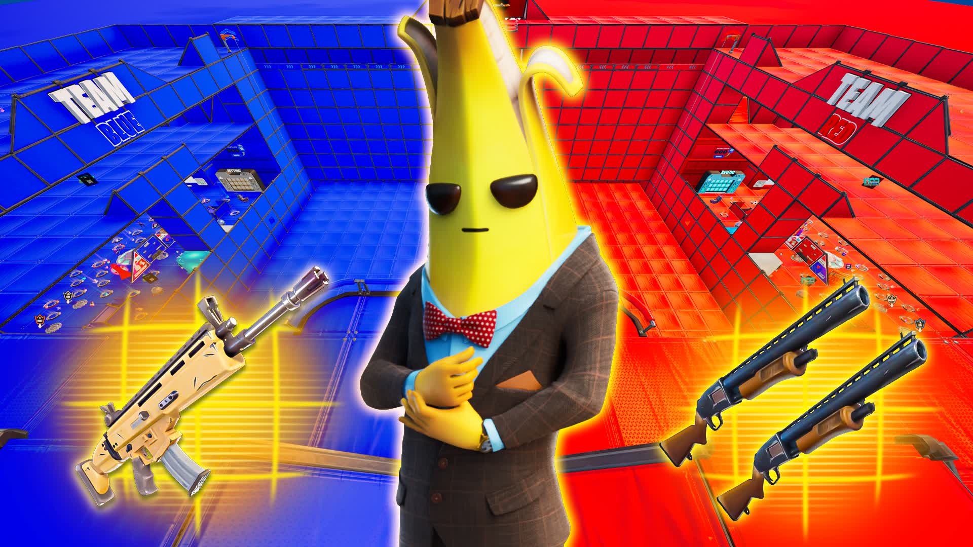 FUNNY BANANA βοΈ RED VS BLUE π΄π΅