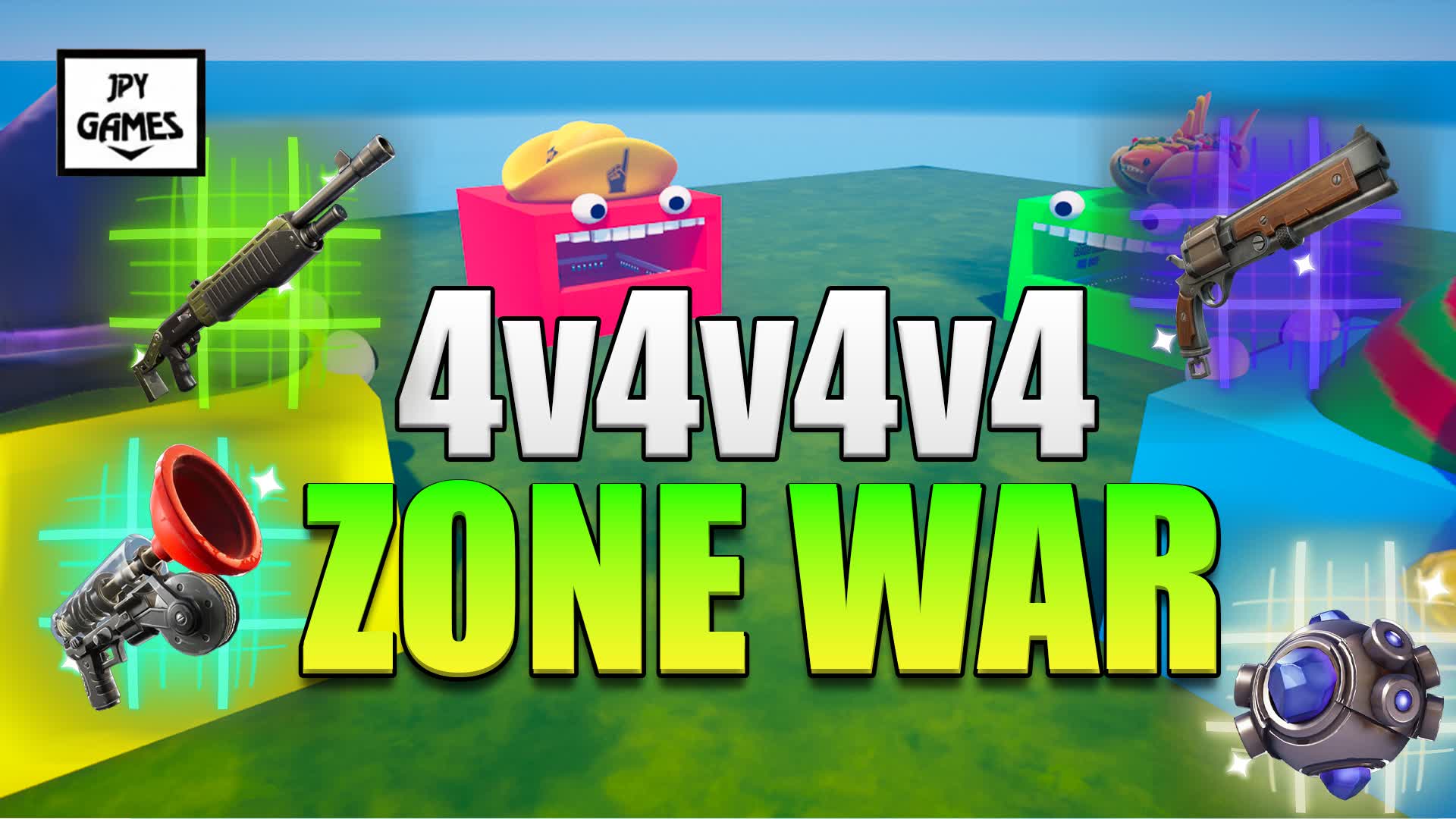 4v4v4v4 ZONE WAR BOBI BOX
