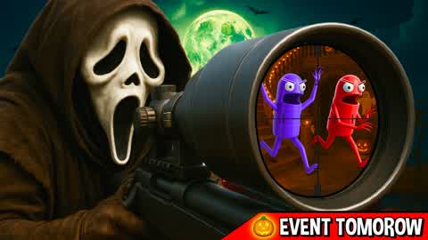 HALLOWEEN 🎯SNIPER VS RUNNER🏃 - 🎃