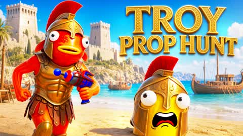TROY PROP HUNT 🏛️ hide and seek