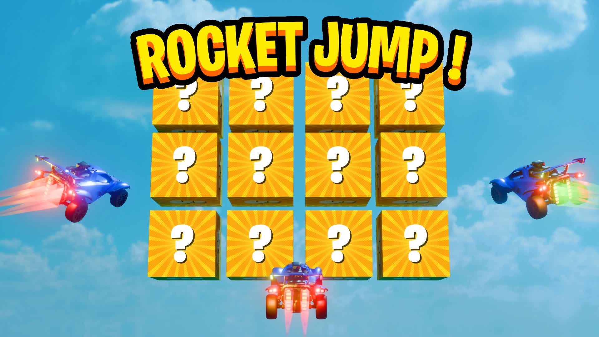 ROCKET JUMP MYSTERY 🎁🚗