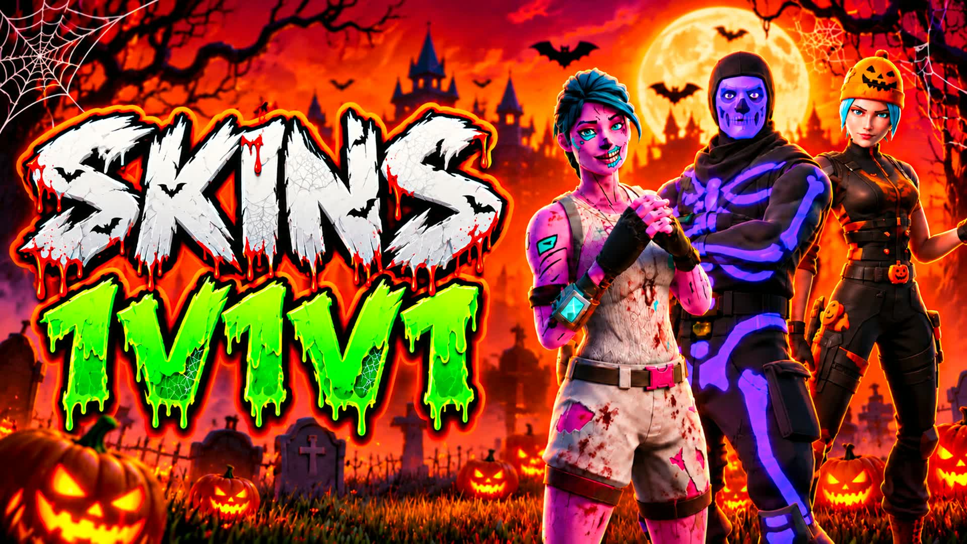 HALLOWEEN SKINS RELOAD 1v1v1 - Ψ³ΩΨ¨Ψ± ΨͺΩΨͺΨ―