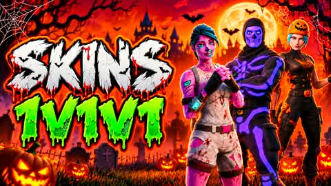 HALLOWEEN SKINS RELOAD 1v1v1 - سوبر تلتد