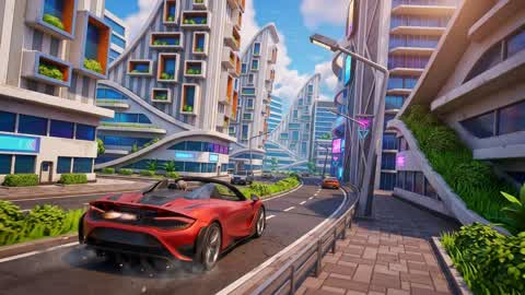 Car Drive (Cartoon city)