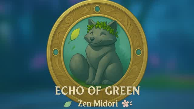Echo of Green 🌿 💧 Zen Midori 🌺 💮