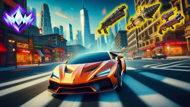 JUST DRIVE ISLAND - TILTED TOWERS 🏙️🔫