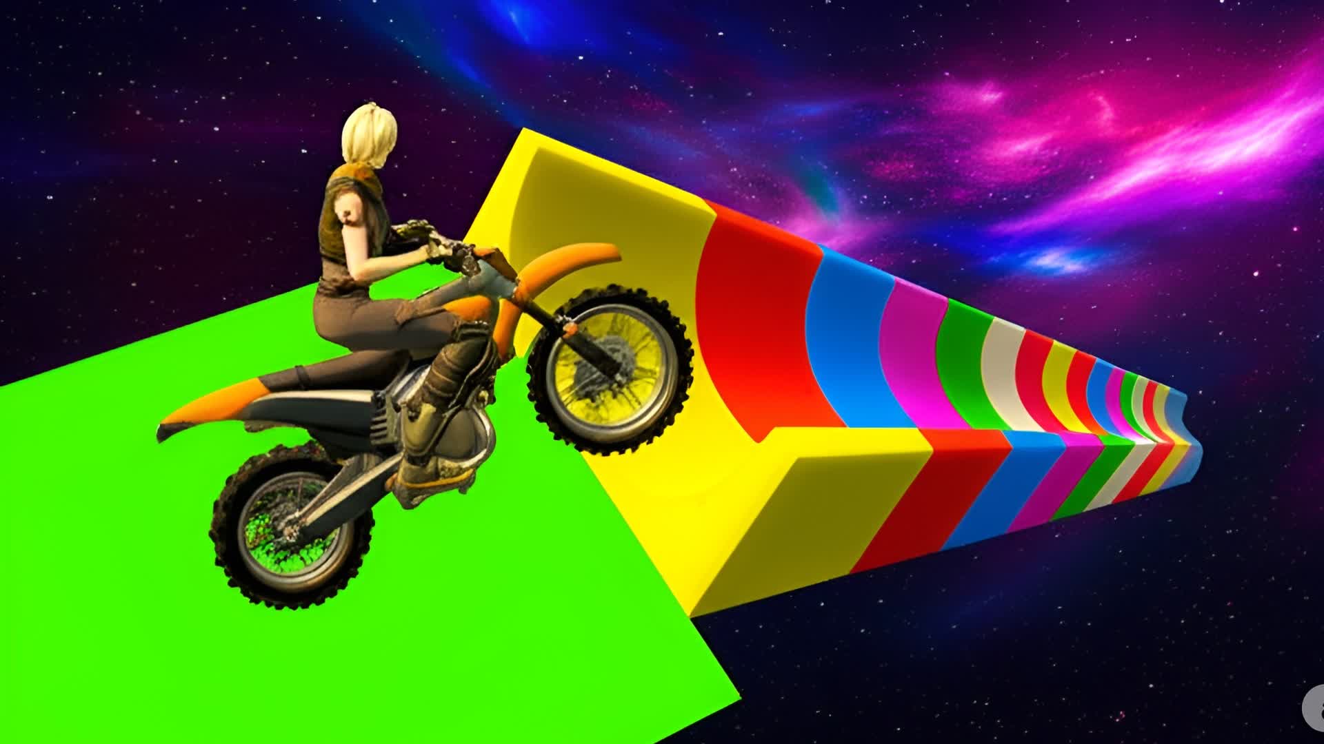 MEGA RAMP SPACE CRAZY!