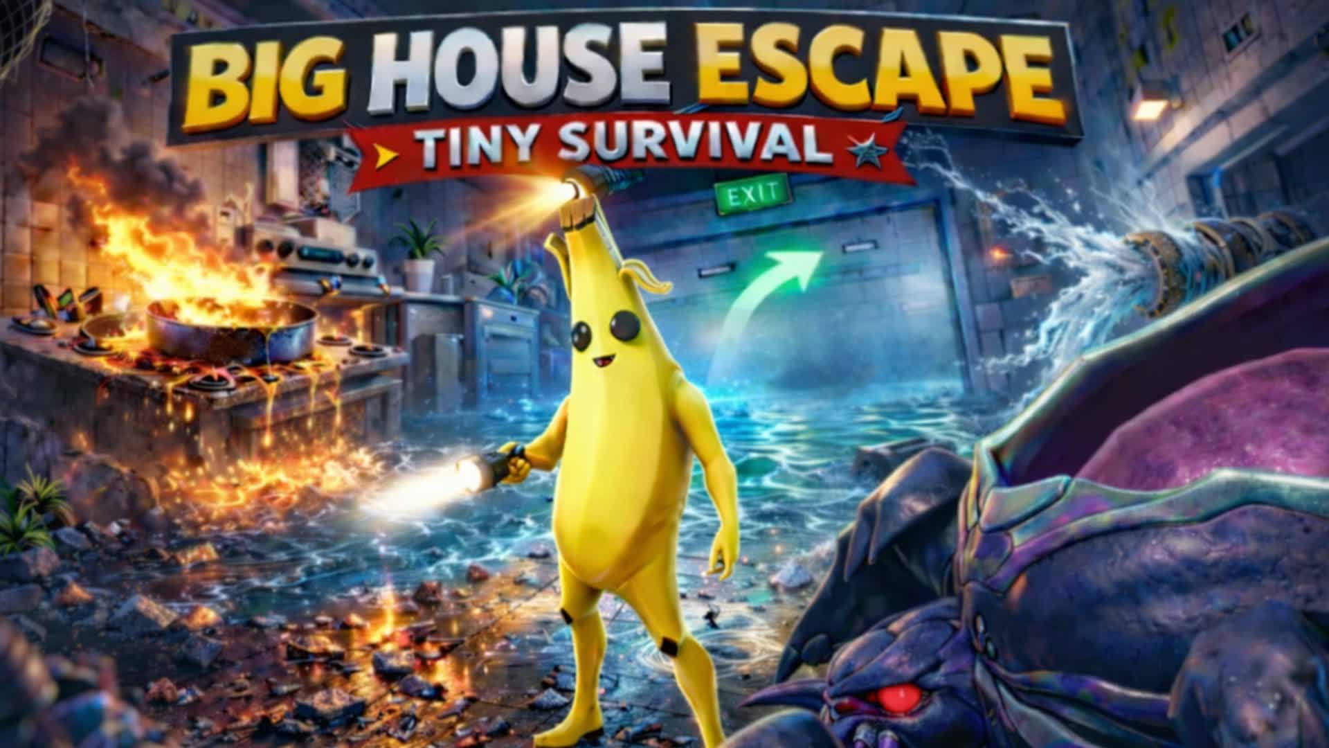ビッグハウスエスケープ — タイニーサバイバル